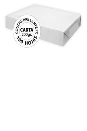 PAPEL CTA COUCHE BRILLANTE        C/100H 200673 2252-2 JLM (2