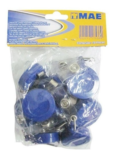 BROCHE YOYOELASTIC SURTIDO  C/10     MAE 173785 YO-10