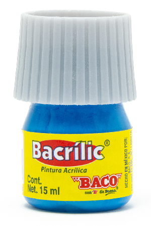 PINTURA ACRILICA  15ML AZL.CEL. 367 BACO