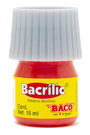 PINTURA ACRILICA  15ML ROSA    359  BACO