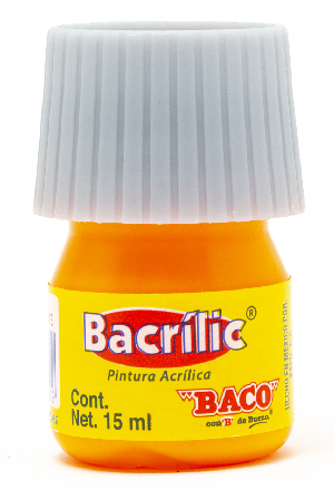 PINTURA ACRILICA  15ML NJA.FLUO.302 BACO 960709 BACRILIC