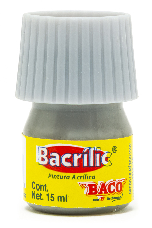 PINTURA ACRILICA  15ML GRIS    374  BACO 960570 (BACRILIC)