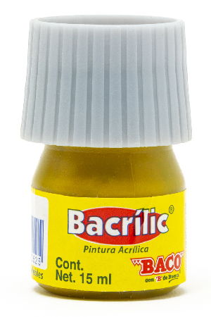 PINTURA ACRILICA  15ML ORO RICO 368 BACO 960525 962222 BACRIL