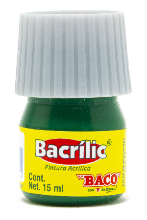 PINTURA ACRILICA  15ML VDE.ESM. 363 BACO