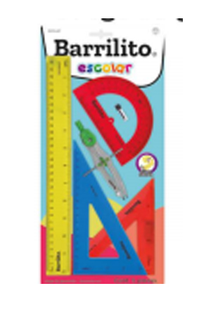 JUEGO DE GEOM.MED. FLEXIB.ESC.     BARRI