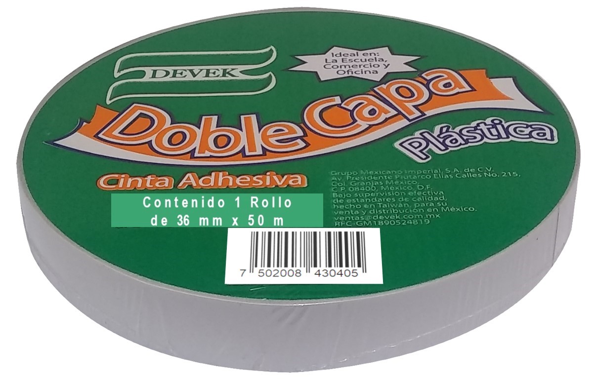 CINTA MASKING D/CARA 36X50         DEVEK