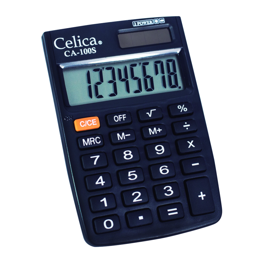 CALCULADORA BOLSILLO 8 DIG.CA-100S CELIC 312538