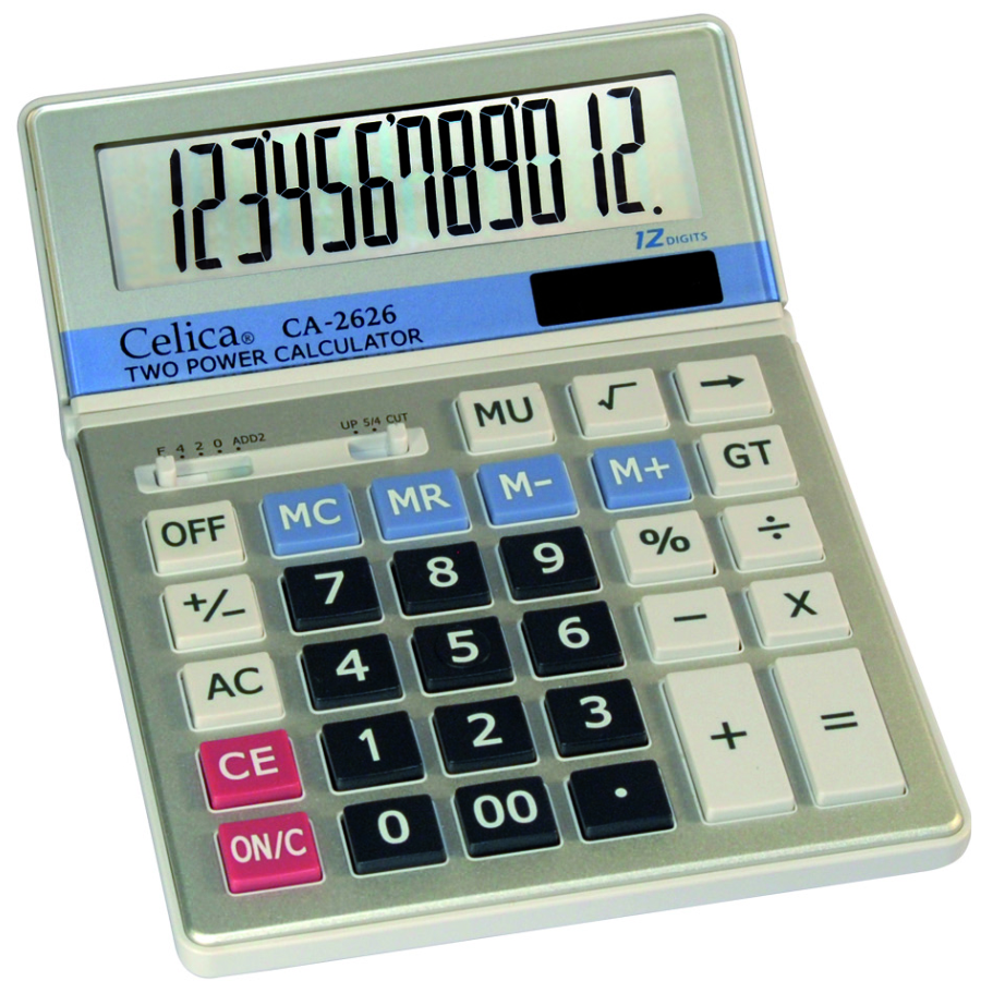 CALCULADORA ESCRIT.12 DIG.CA-2626 CELICA 300467