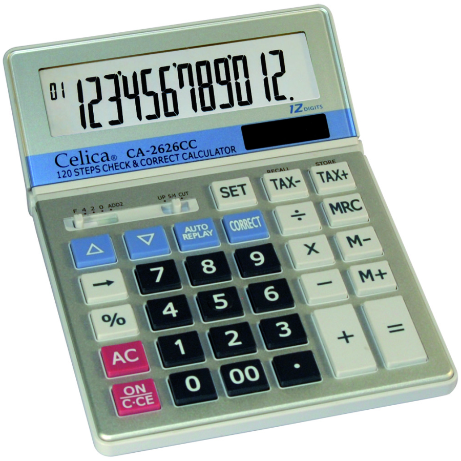 CALCULADORA ESCRIT.12 DIG.CA-2626CC      300474 CELICA (REVIS
