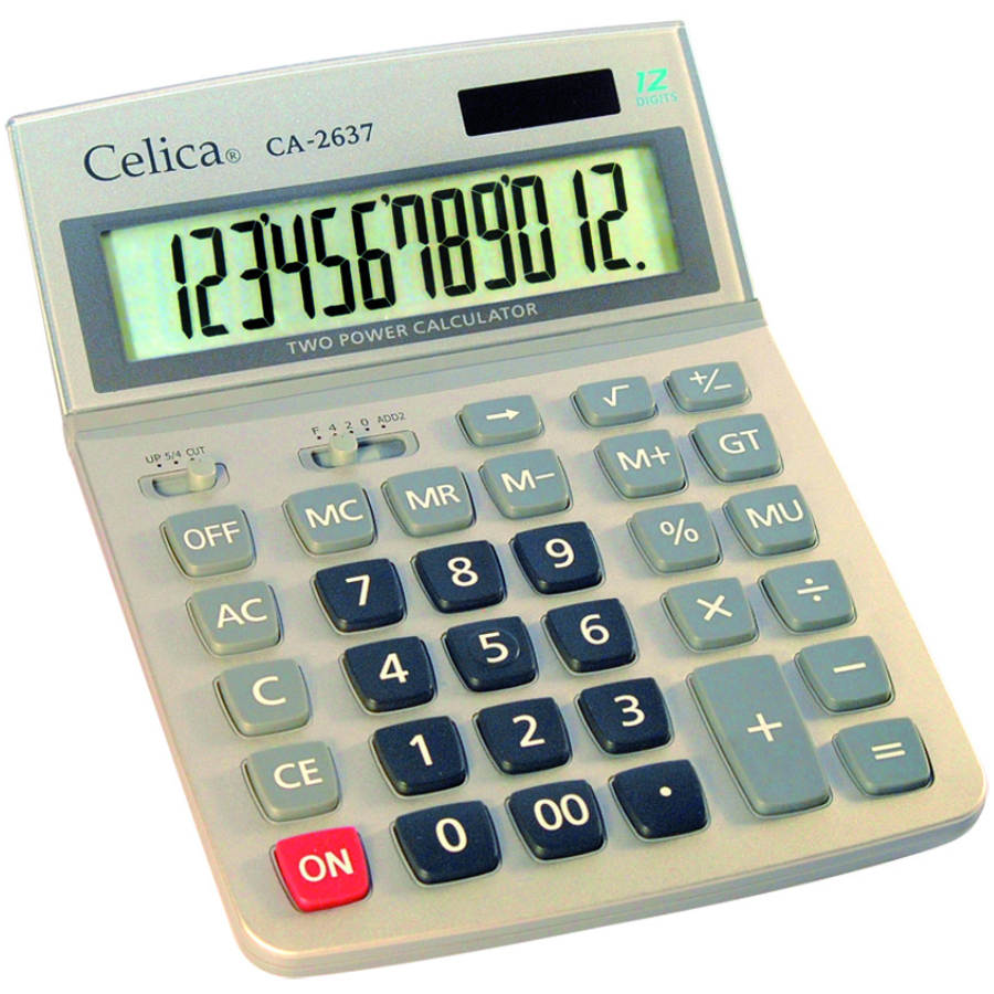 Z CALCULADORA ESCRIT.12 DIG.CA-2637 CELI 300504