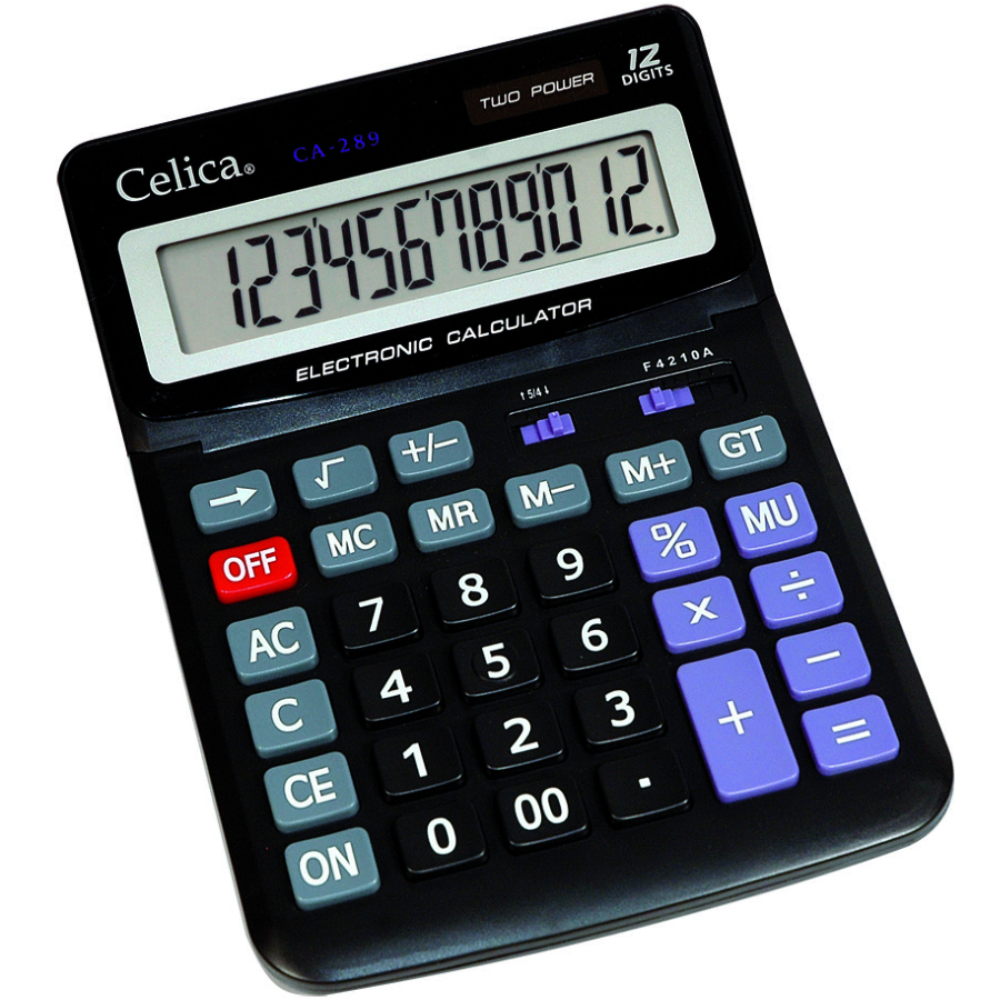CALCULADORA ESCRIT.12 DIG. CA-289 CELICA 301808