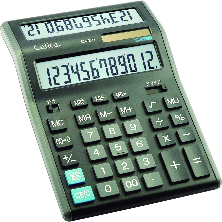 CALCULADORA ESCRIT.12 DIG.CA-291   CELIC 300603 (DOBLE PANTAL