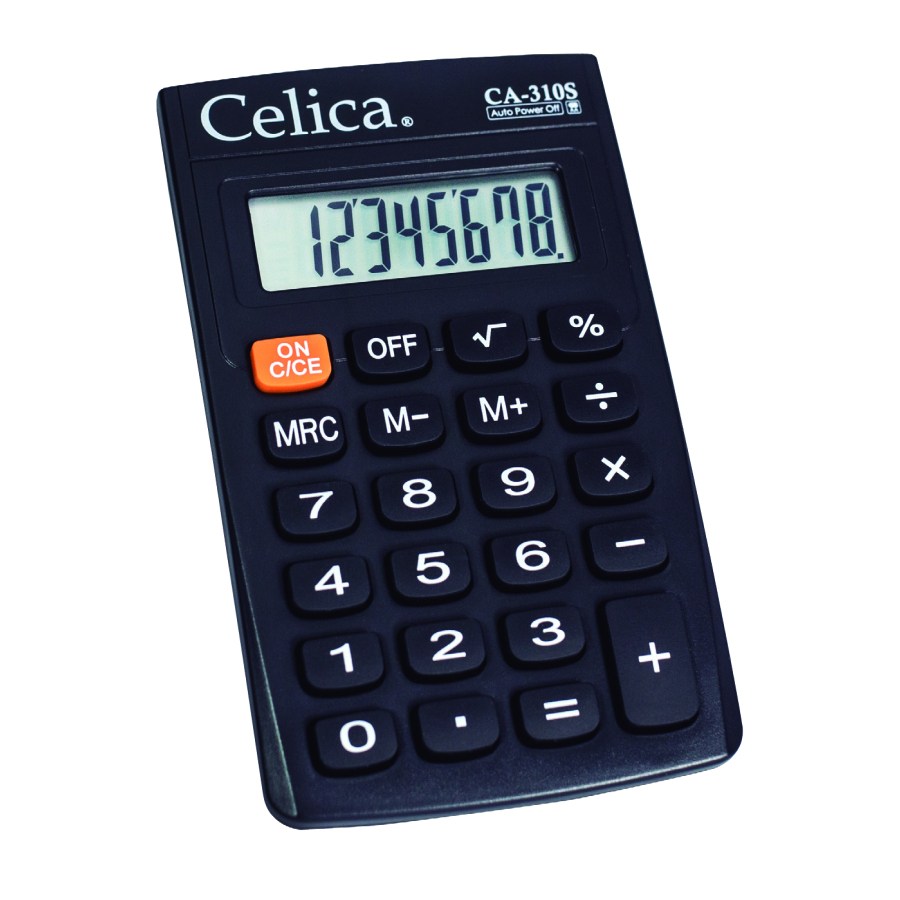 CALCULADORA BOLSILLO 8 DIG.CA-310S CELIC 312576