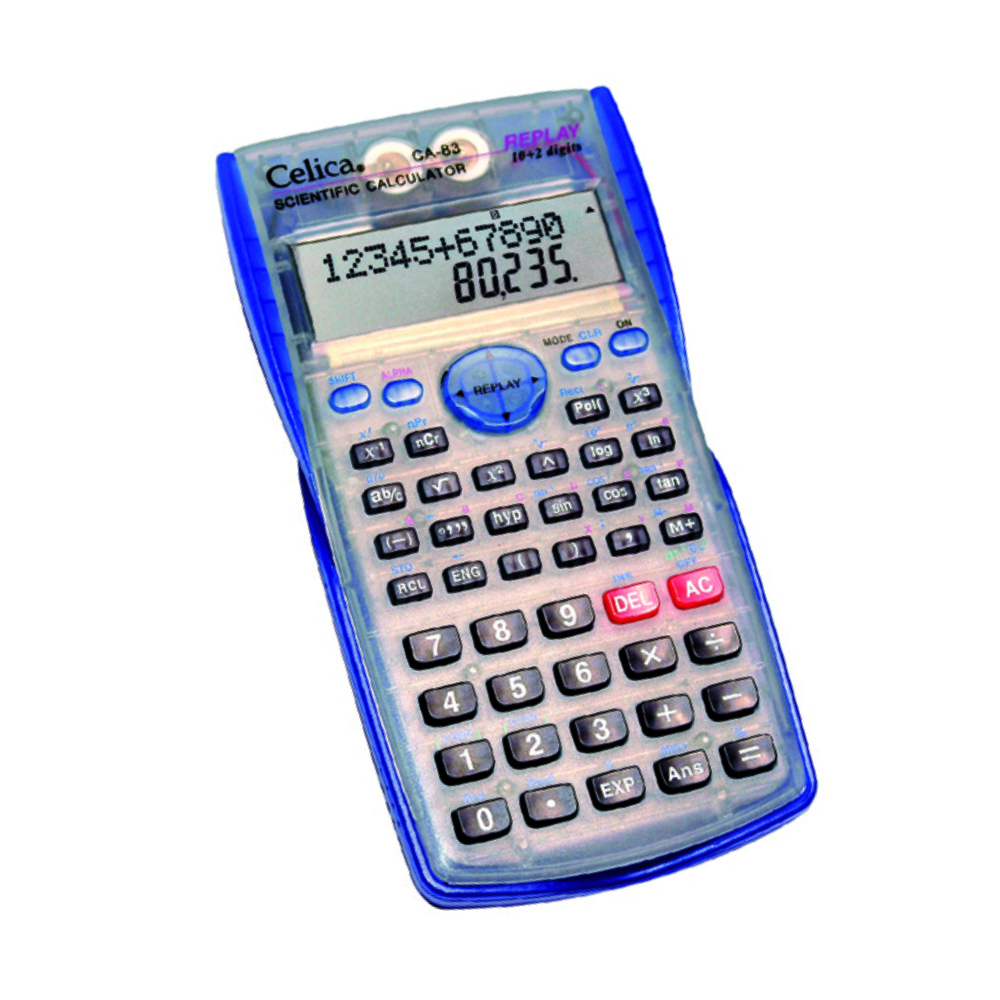 CALCULADORA CIENT. 10 DIG.CA-83BE CELICA 301969 AZUL