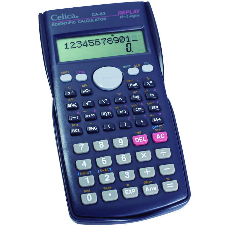 CALCULADORA CIENT. 10 DIG.CA-83   CELICA 312330 NEGRA (10+2 D