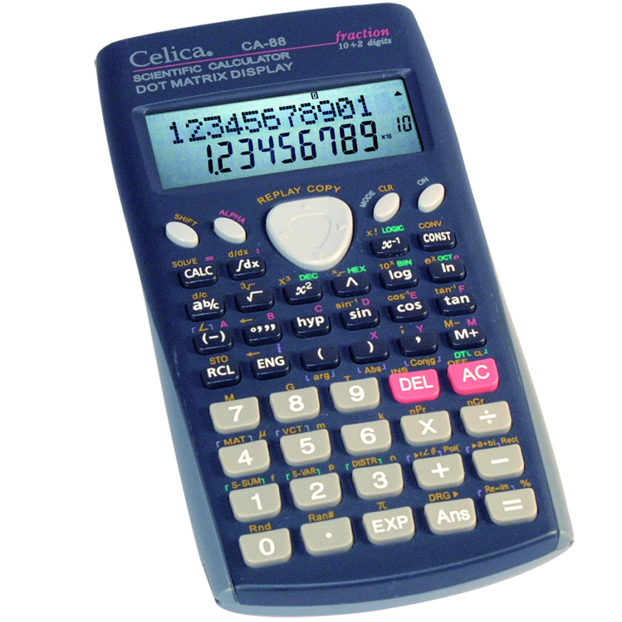 CALCULADORA CIENT. 10 DIG.CA-88   CELICA 300542 (401 FUNCIONE