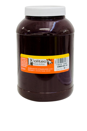 PINTURA ACRILICA 1LT   CAFE      POLITEC