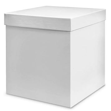 CAJA REG.GDE. CUBO BLANCA  #30      PADI