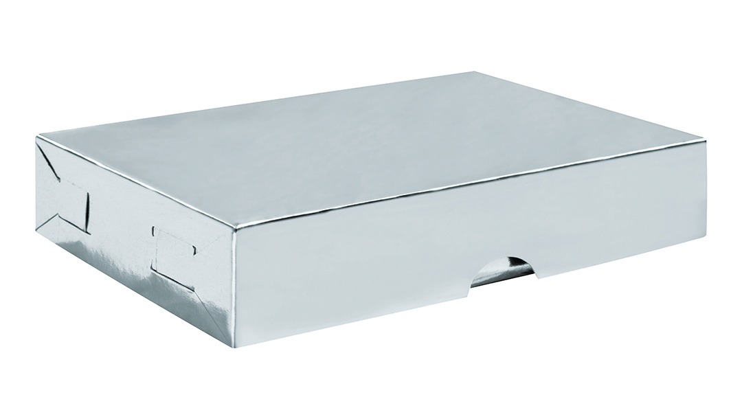 CAJA REG.LISA CHIC.PLATA   METAL.P.ALTOS 371004 CJ103 14X9