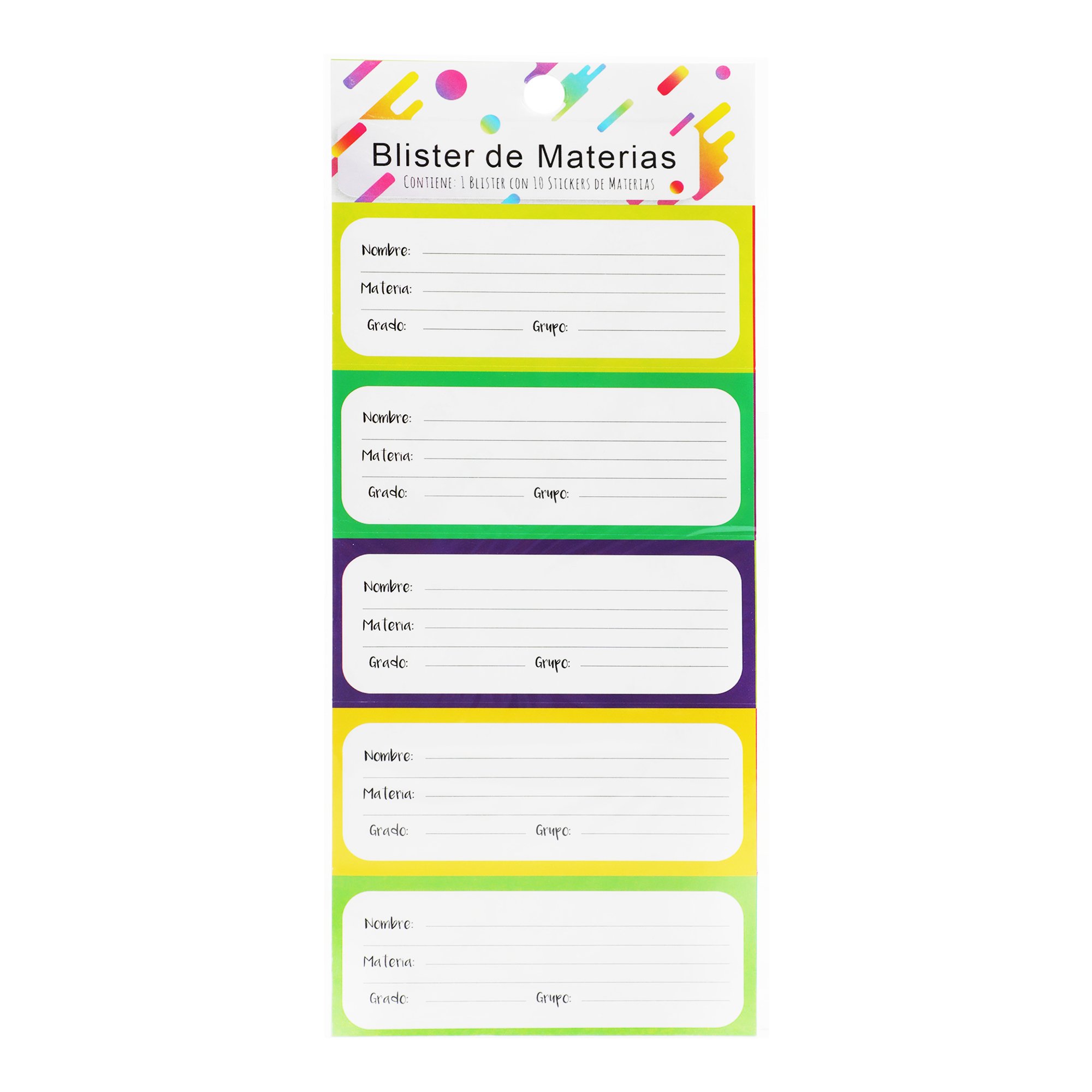 CALCOM.PLAN.MAT.ADVENTURE TI.C/02H U-PAK 845011 (10 STICKERS)