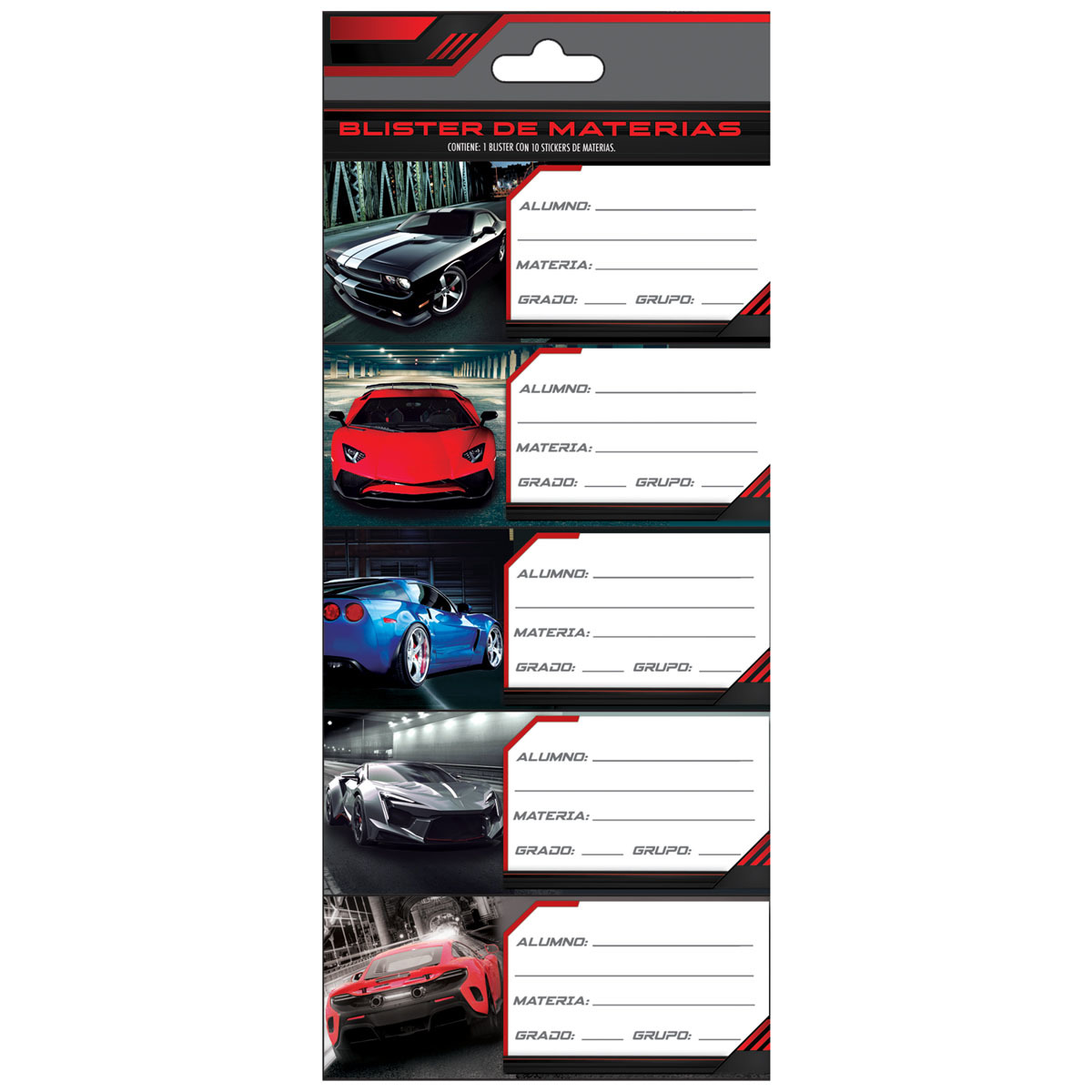 CALCOM.PLAN.MAT.AUTOS PRO    C/02H U-PAK 830385 890349 (10 ST