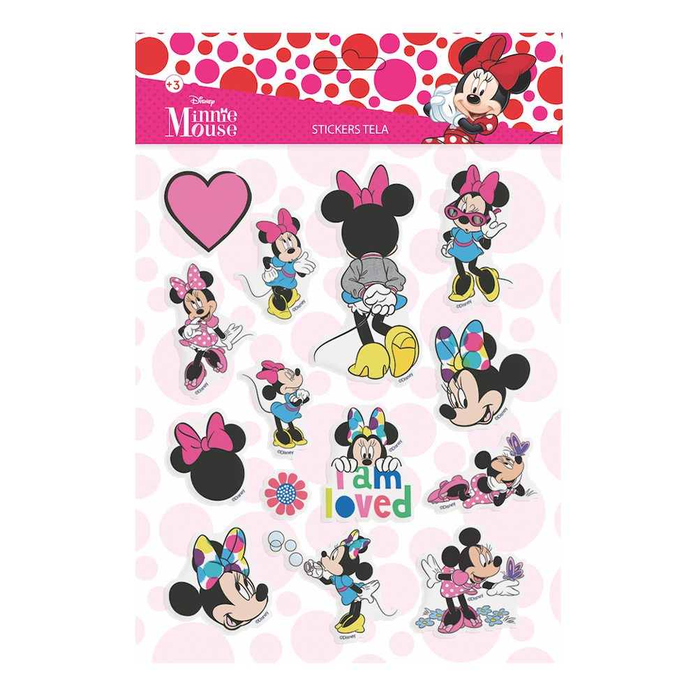 CALCOMANIA CHIC.INFLADOS MINNIE    DIPAK 831502 5151031201