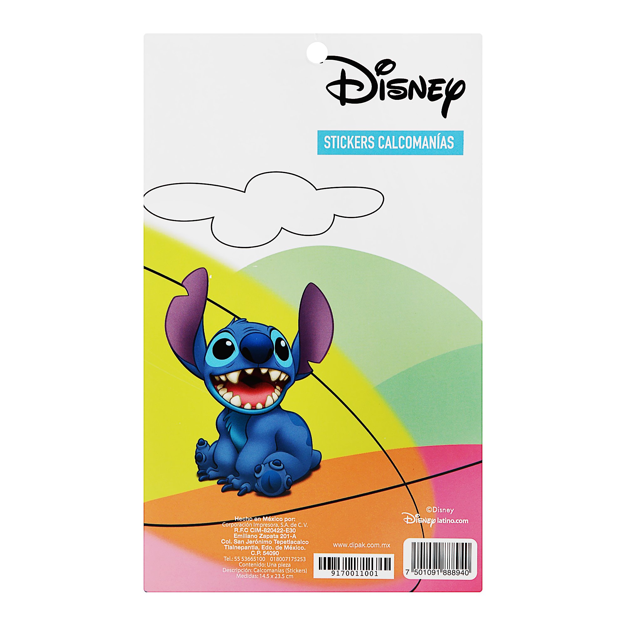 CALCOMANIA EN BLOCK LILO Y STITCH  DIPAK 888940 9170011001