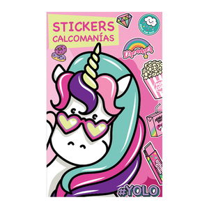CALCOMANIA EN BLOCK UNICORNIOS     DIPAK 876985 8170015503