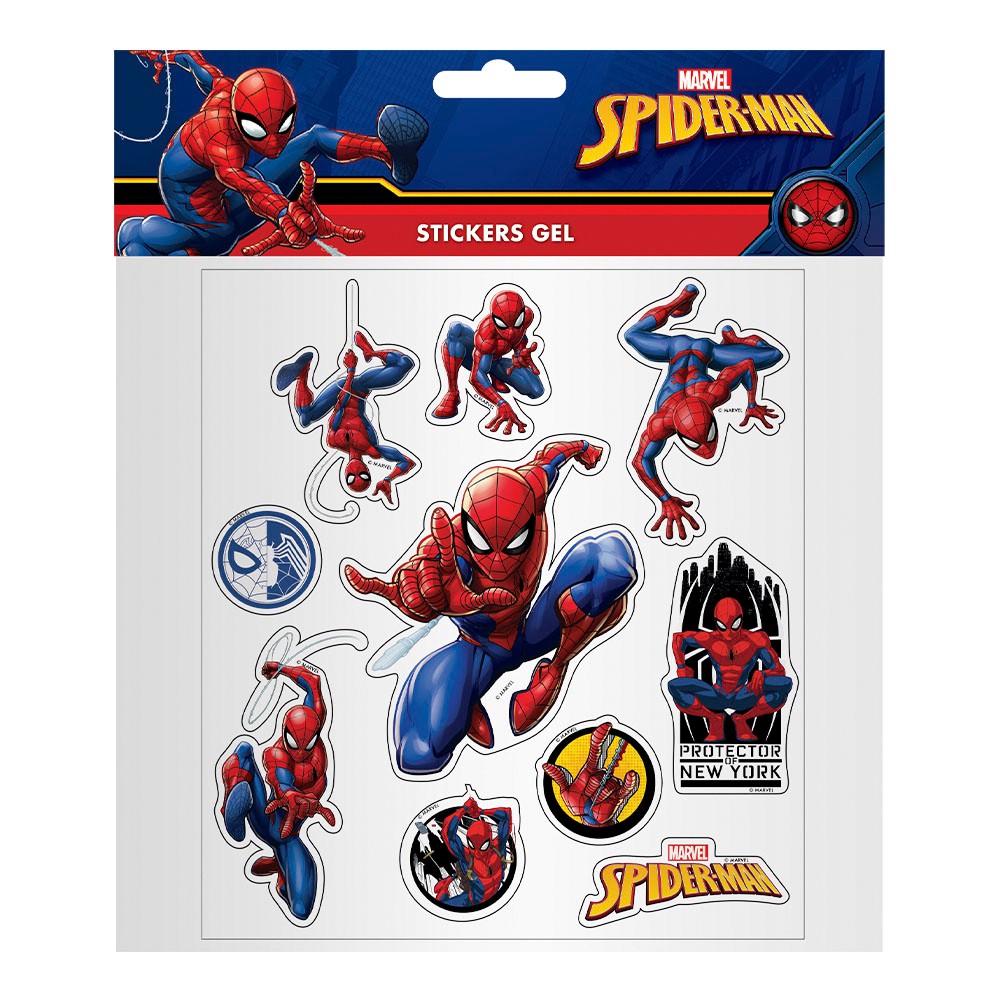 CALCOMANIA GEL SPIDERMAN           DIPAK 188841 9153011002