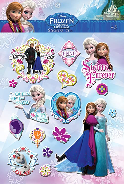 CALCOMANIA GRANDE TELA FROZEN      DIPAK 829158  6150011802