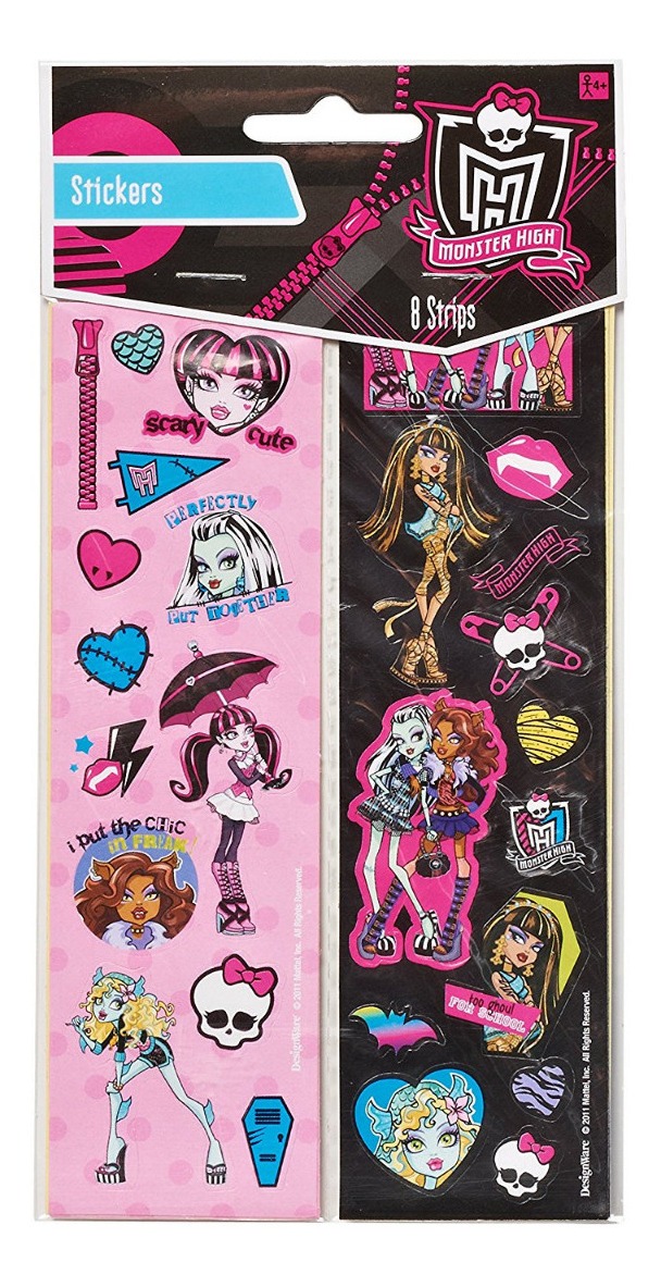 CALCOMANIA MED. TELA MONSTER HIGH  DIPAK 2170020003