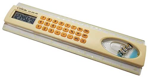 CALCULADORA REGLA 20CMS 8 DIG.NJA.CELICA 301716 CA-256-OE BGE