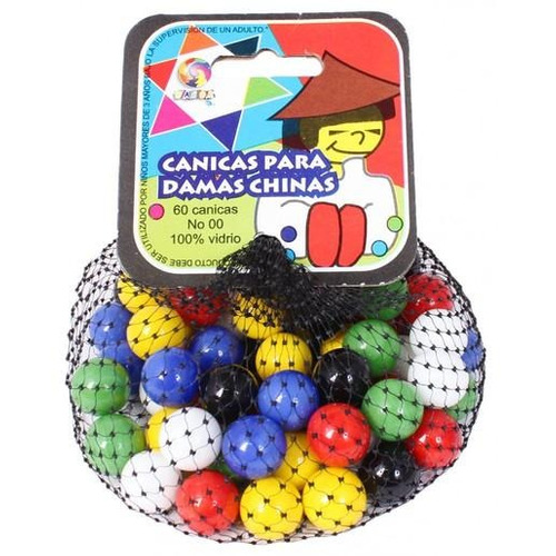 CANICA DE VIDRIO DAMAS CHINAS C/60 VACOR