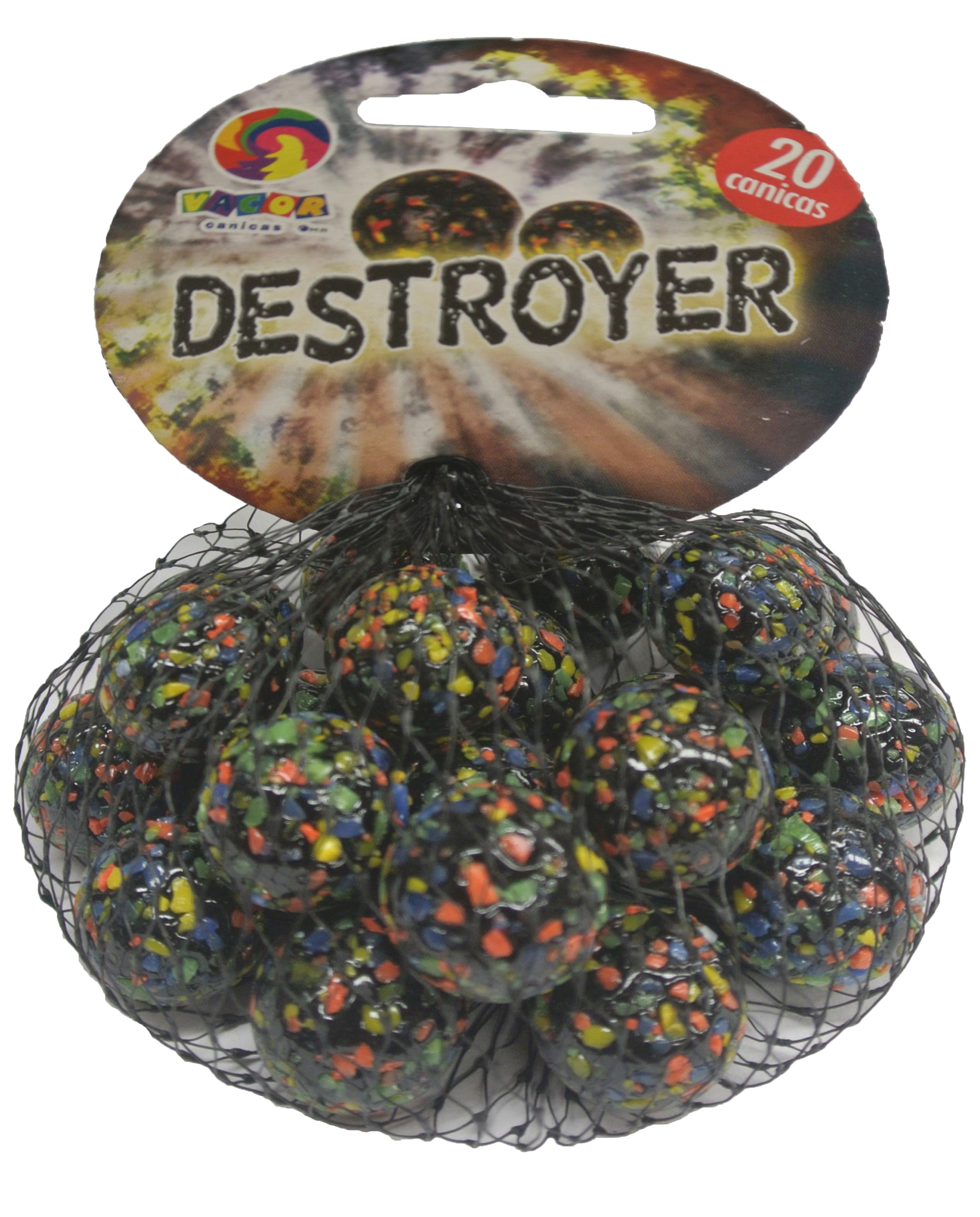 CANICA DE VIDRIO DESTRO C/020 # 0  VACOR