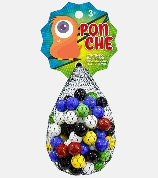 CANICA DE VIDRIO PONCHE C/100 #01  VACOR