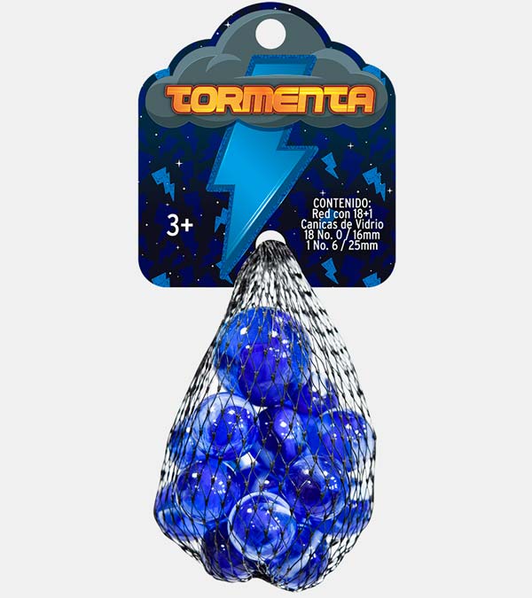 CANICA DE VIDRIO TORMEN.C/019 # 0  VACOR