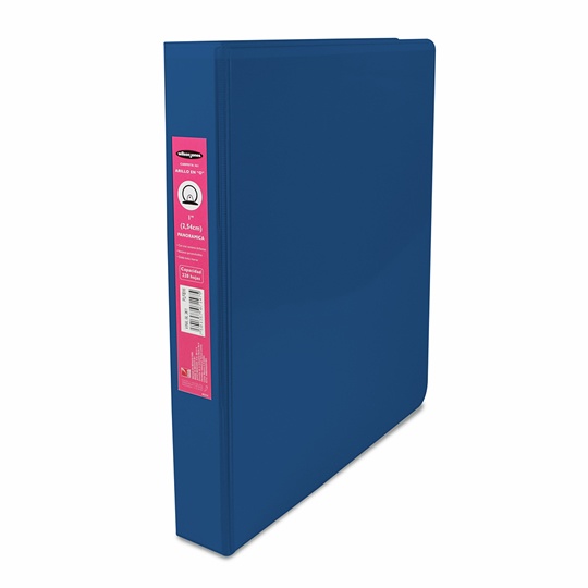 CARPETA ARG. 1"   AZL.HERR. O TEENS  W.J 046244 P4624 AZUL(CA
