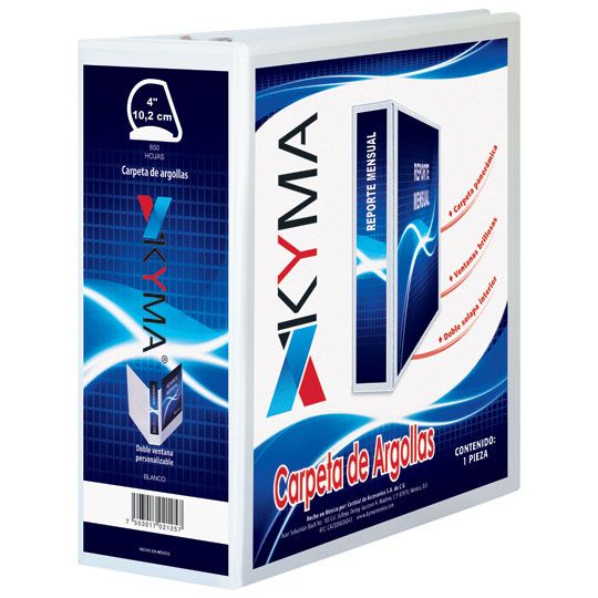 CARPETA ARG. 4"   BCA.HERR. D       KYMA