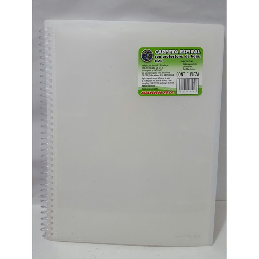 CARPETA C/20 MCAS.T/C TRANS   Q20 BARRIL