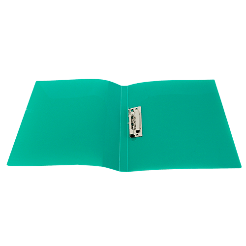 CARPETA C/PALANCA CTA.PLAST.VERD.SABONIS 949723 A4  GANCHO PR