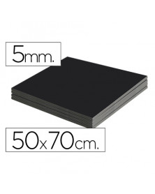 CARTONCILLO 50X70 NEGRO       C/25       19275