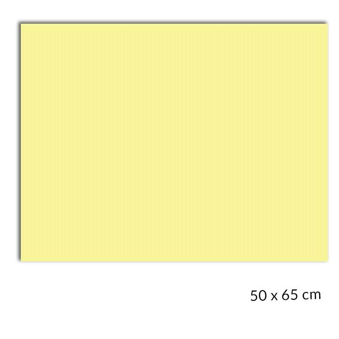 CARTULINA 50X65 IRIS AMARILLO HUEV.SAIRA 510398 39 GUALDA