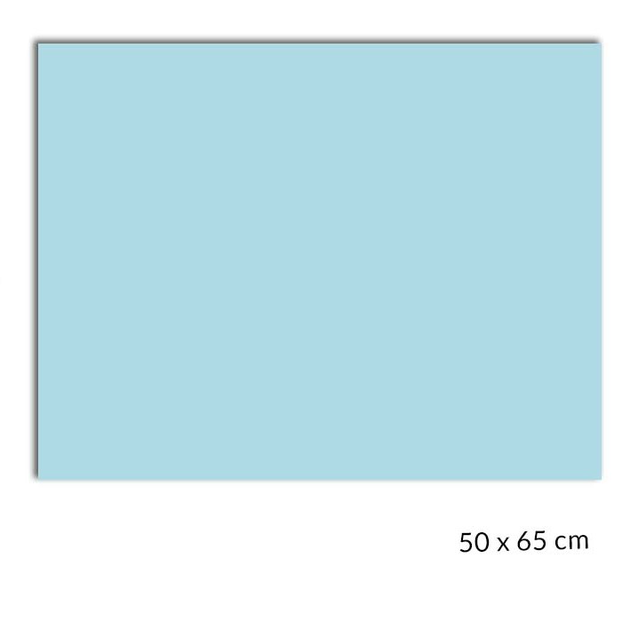 Z CARTULINA 50X65 IRIS AZUL PASTEL   SAI 510428 CC-42