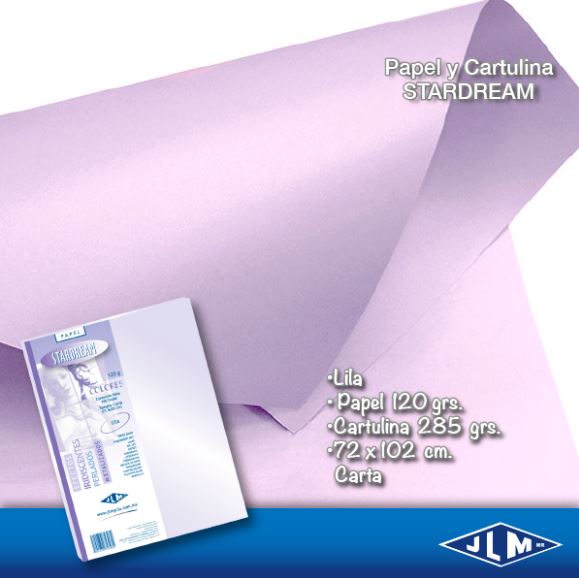 CARTULINA CTA STARDREAM LILA       C/100 751910 2059-1-14 JLM