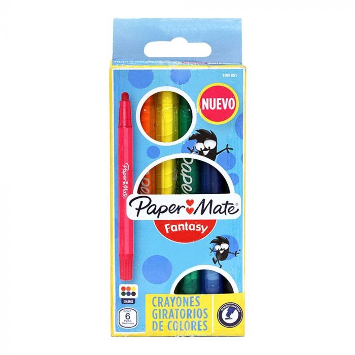 CRAYON GIRABLE C/12 COL.ESTANDAR FANTASY