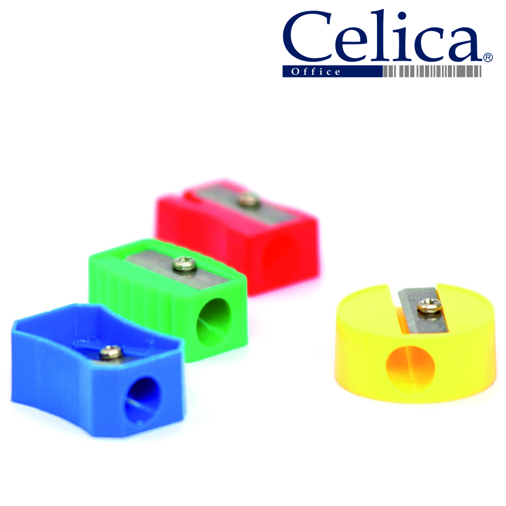 SACAPUNTA ESCOLAR PLAST.COL. SURT.CELICA 310657 CO-1100S