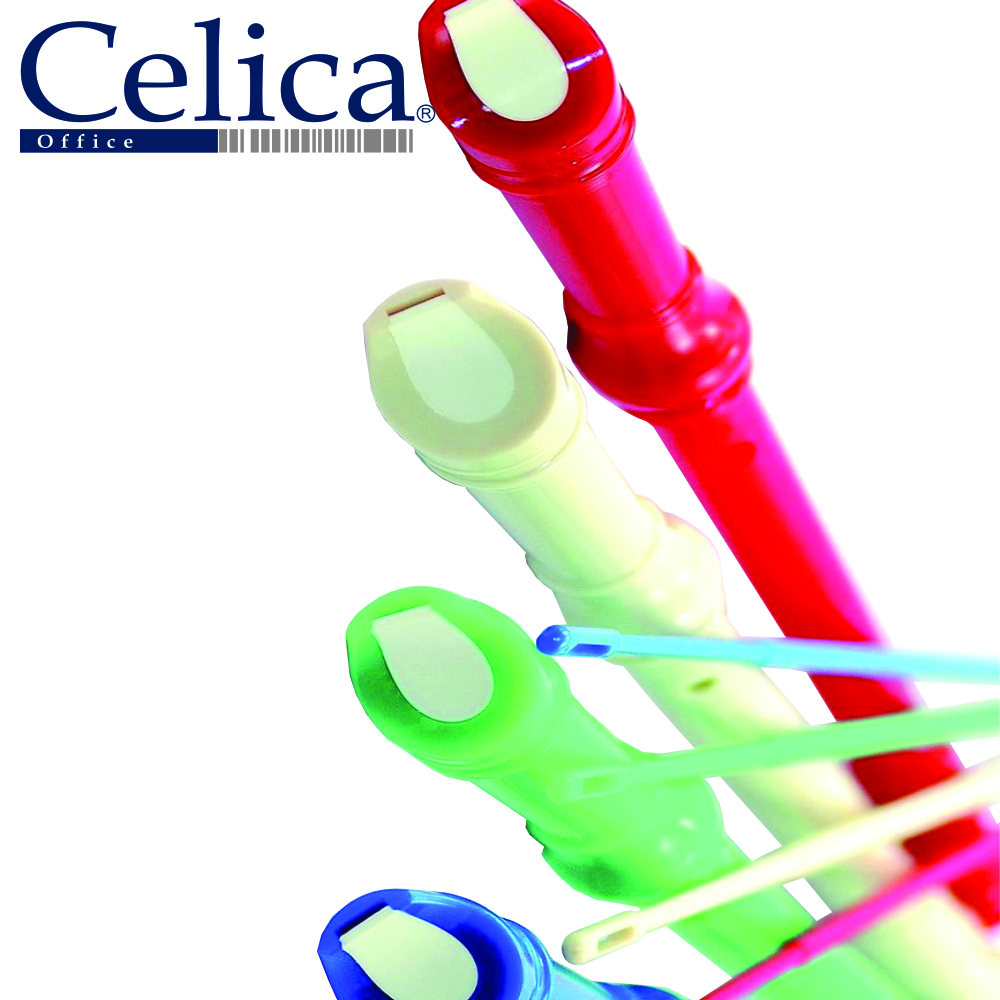 FLAUTA ESCOLAR SOPRANO V/COLORES  CELICA 310688 310695 310701
