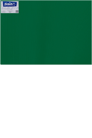 PAPEL CORRUGADO EXTENDIDO VERDE BAN.C/10