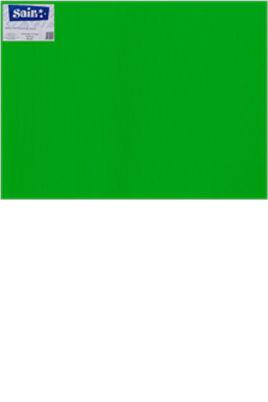 PAPEL CORRUGADO EXTENDIDO VERDE LIM.C/10