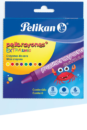 CRAYON EXTRA JUMBO C/08          PELIKAN